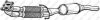 VW 1K0254510RX Catalytic Converter